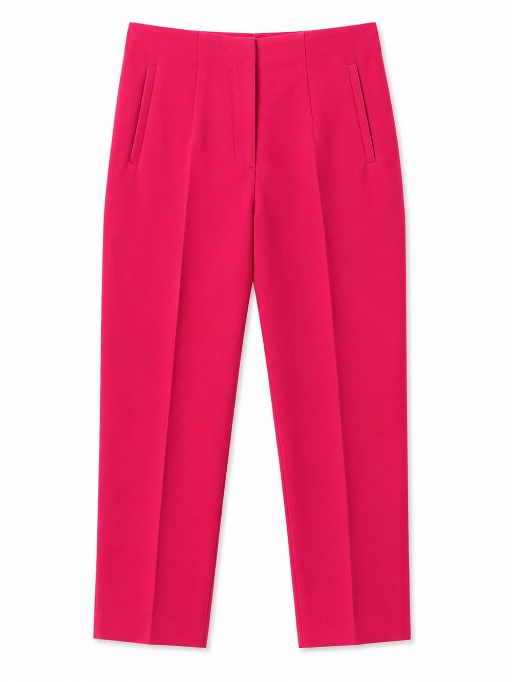 Zara Fuchsia Pink Tailored Trousers